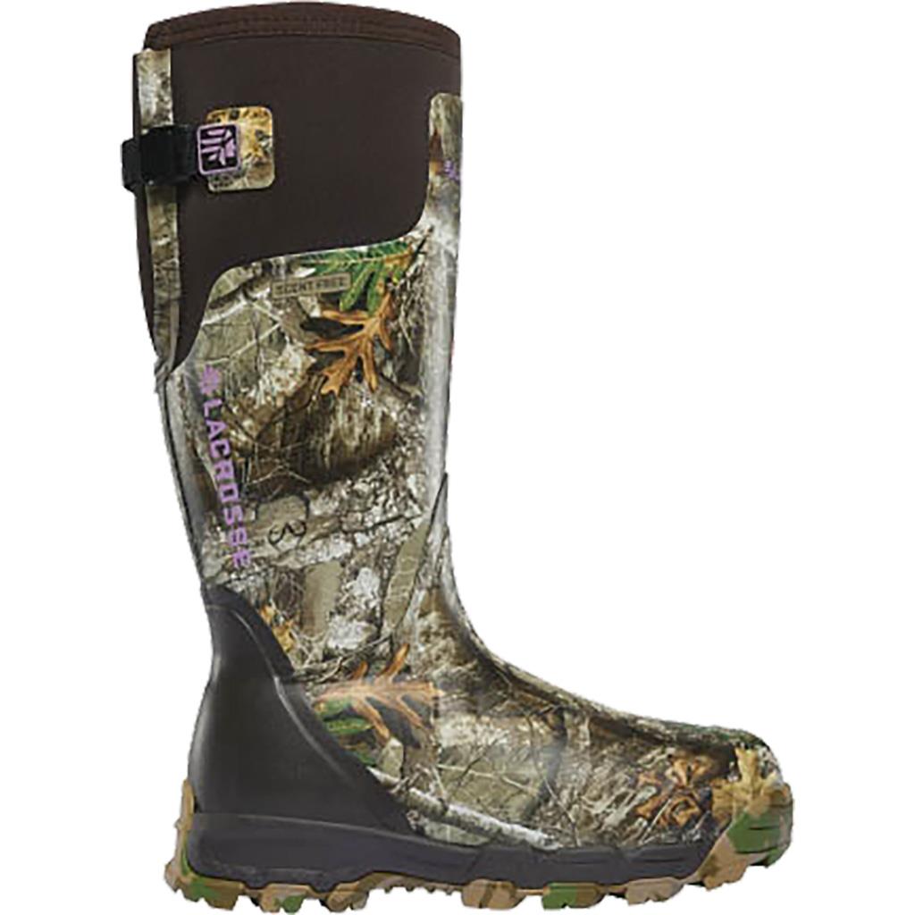 LaCrosse Womens Alphaburly Pro Boot Realtree Edge 800g