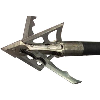 Wac Em Steel Hybrid 4-Blade Crossbow Broadheads 100 gr. 3 pk.