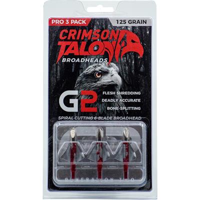 Crimson Talon G2 Broadheads 125 gr. 3 pk.