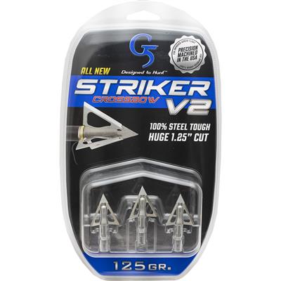 G5 Striker V2 Crossbow Broadheads 125 gr. 3 pk.