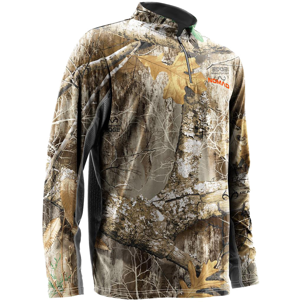 Nomad Cooling 1/4 Zip Realtree Edge Medium