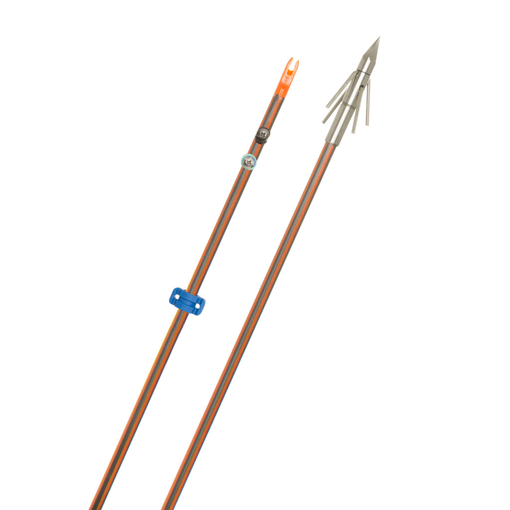 Fin Finder Hydro Carbon IL Bowfishing Arrow w/Big Head Xtreme Point