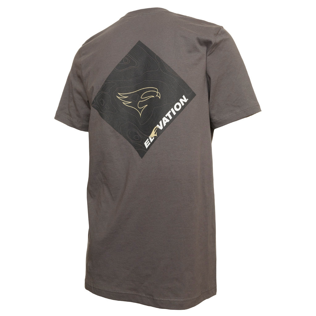 Elevation HUNT TOPO Tee Grey