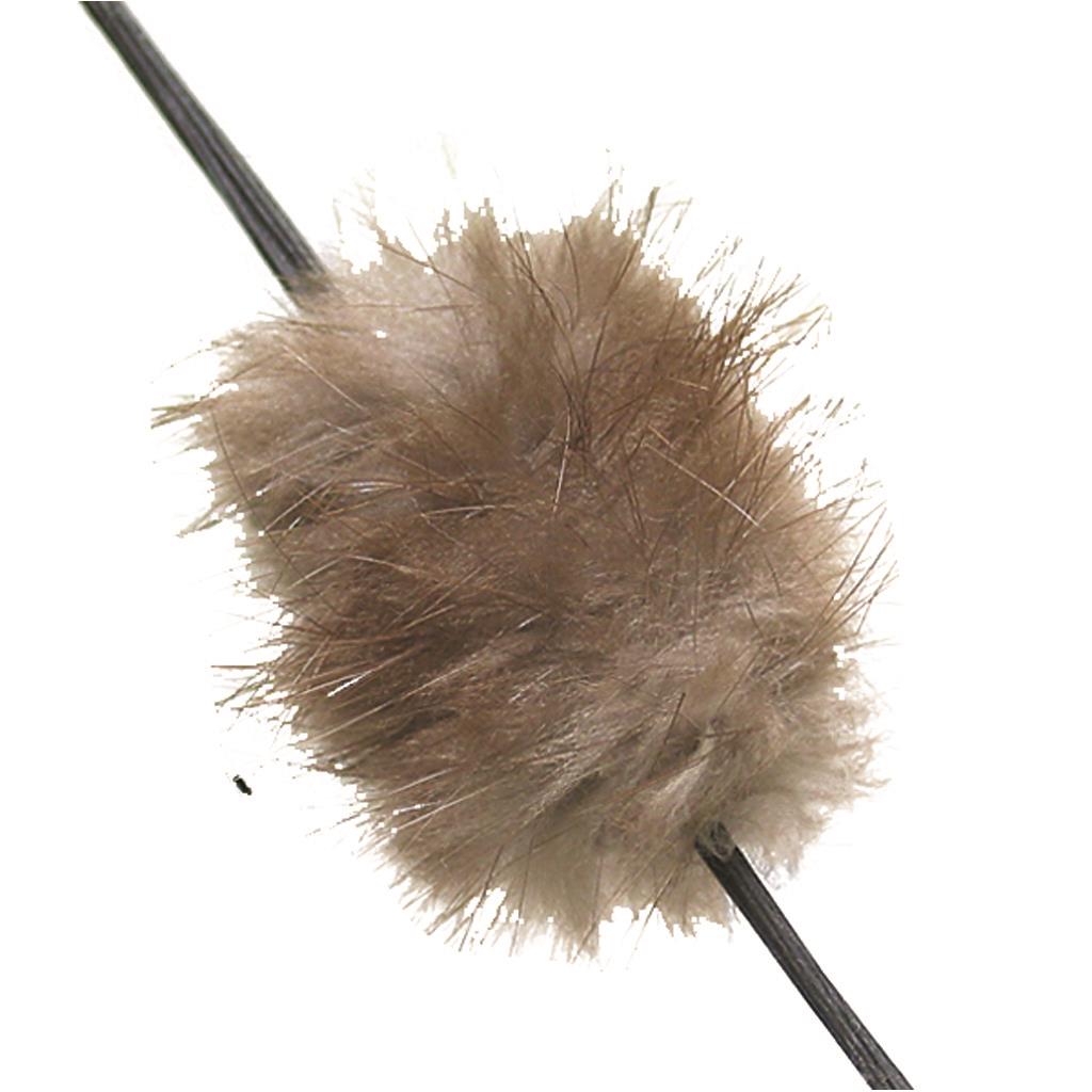 Mountain Man Beaver Balls String Silencers Brown 1 pk.