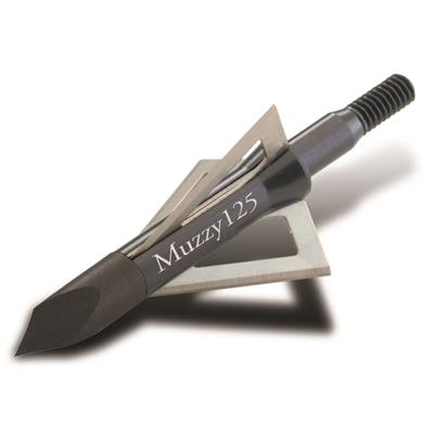 Muzzy Screw-in Broadheads 3 Blade 125 gr. 6 pk.