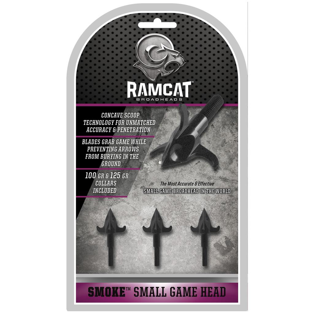 RAMCAT SMOKE SMALL GAME HEAD 100 GR. 3 PK.
