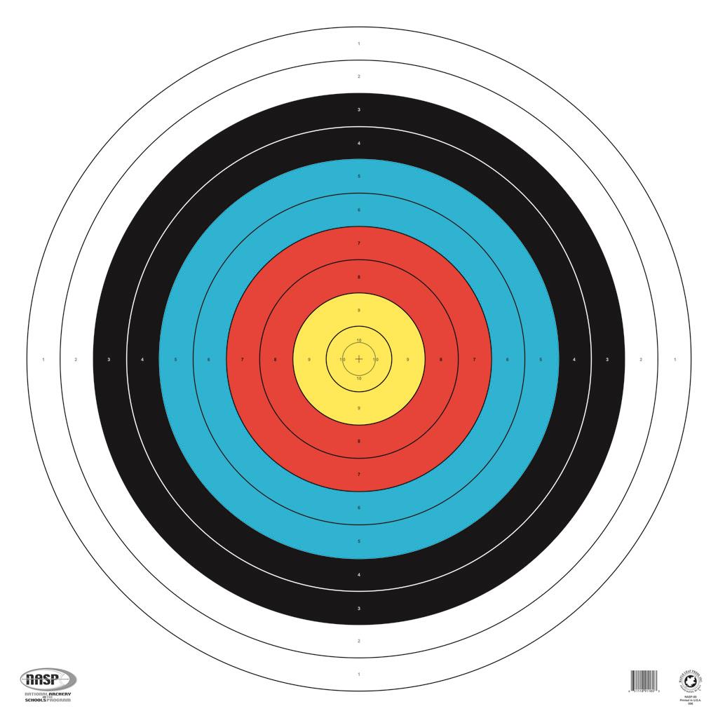 Maple Leaf NASP Target 80 cm. 25 pk. Tag Weight