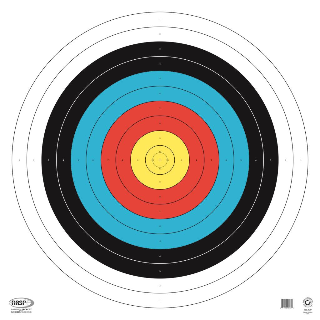 Maple Leaf NASP Target 80 cm. 25 pk. Waterproof