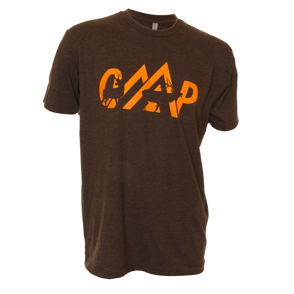 October Mountain Logo Tee Espresso