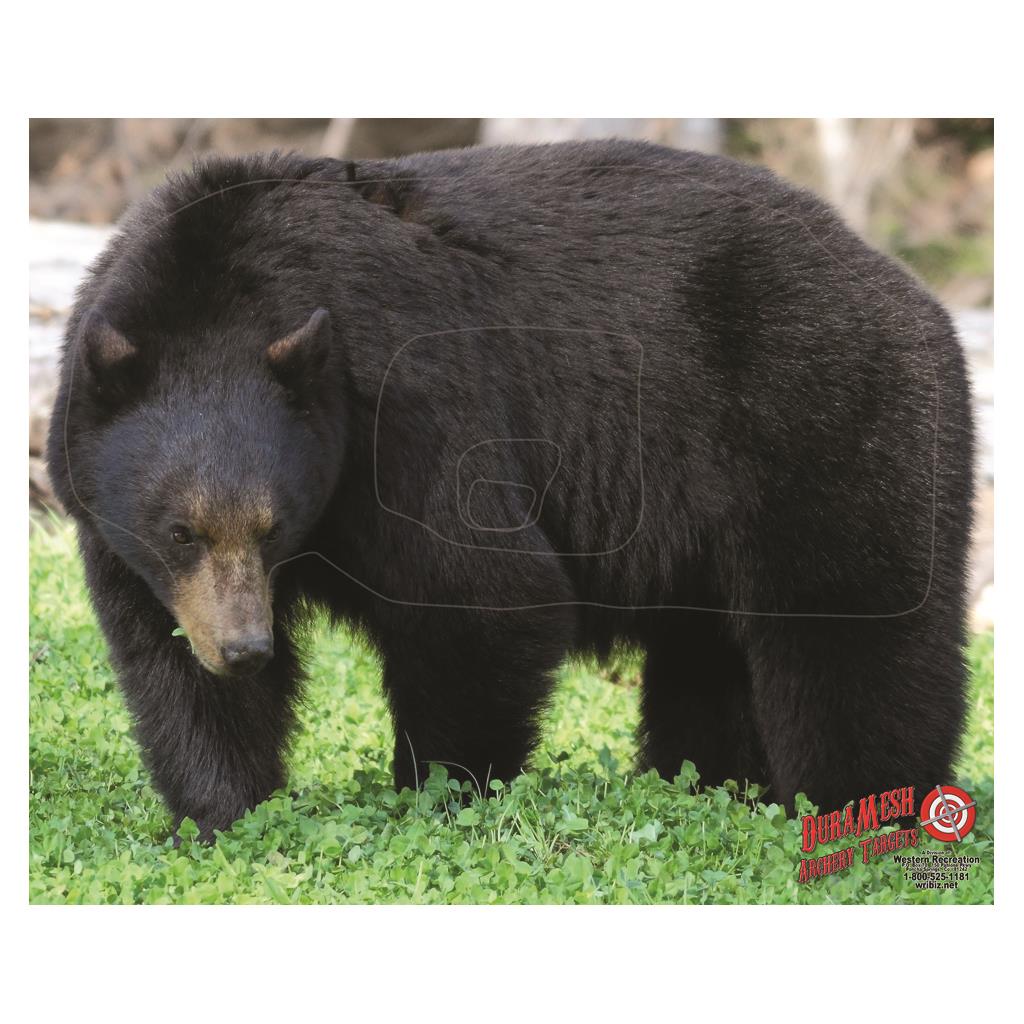 DuraMesh Archery Target Black Bear 25 in. x 32 in.