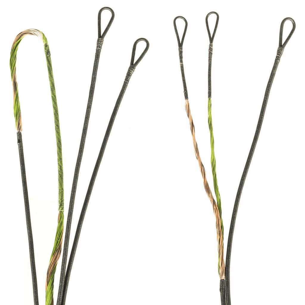 FIRSTSTRING PREMIUM STRING KIT GREEN/BROWN BOWTECH ASSASSIN