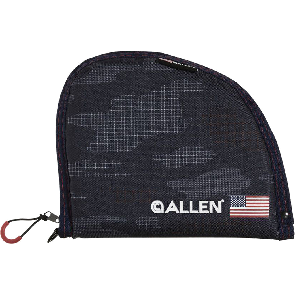 ALLEN PATRIOTIC PISTOL CASE 9 IN. RED WHITE AND BLUE
