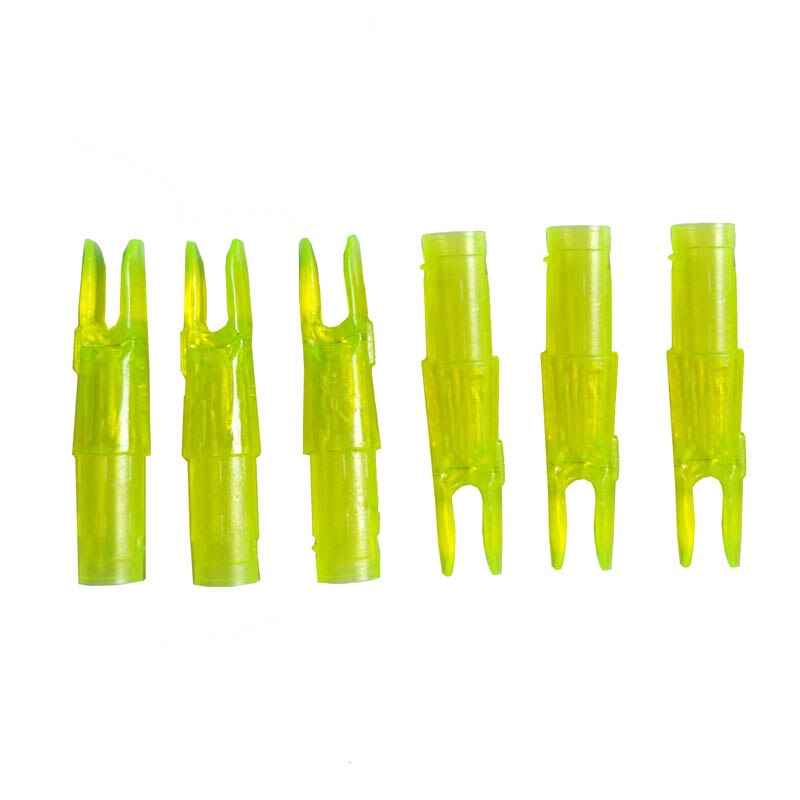 VICTORY PIN NOCKS LIME 12 PK.
