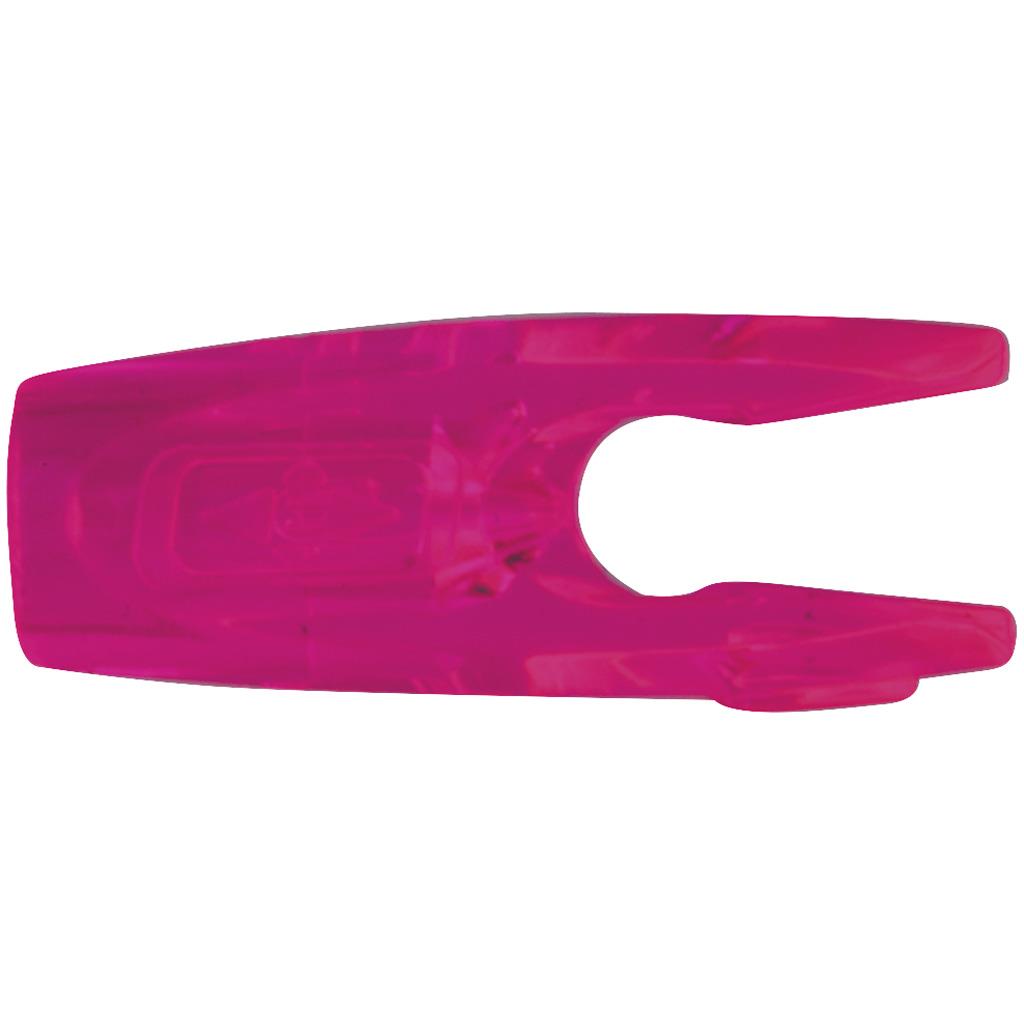 EASTON COMPOUND G PIN NOCKS PINK LARGE GROOVE 12 PK.