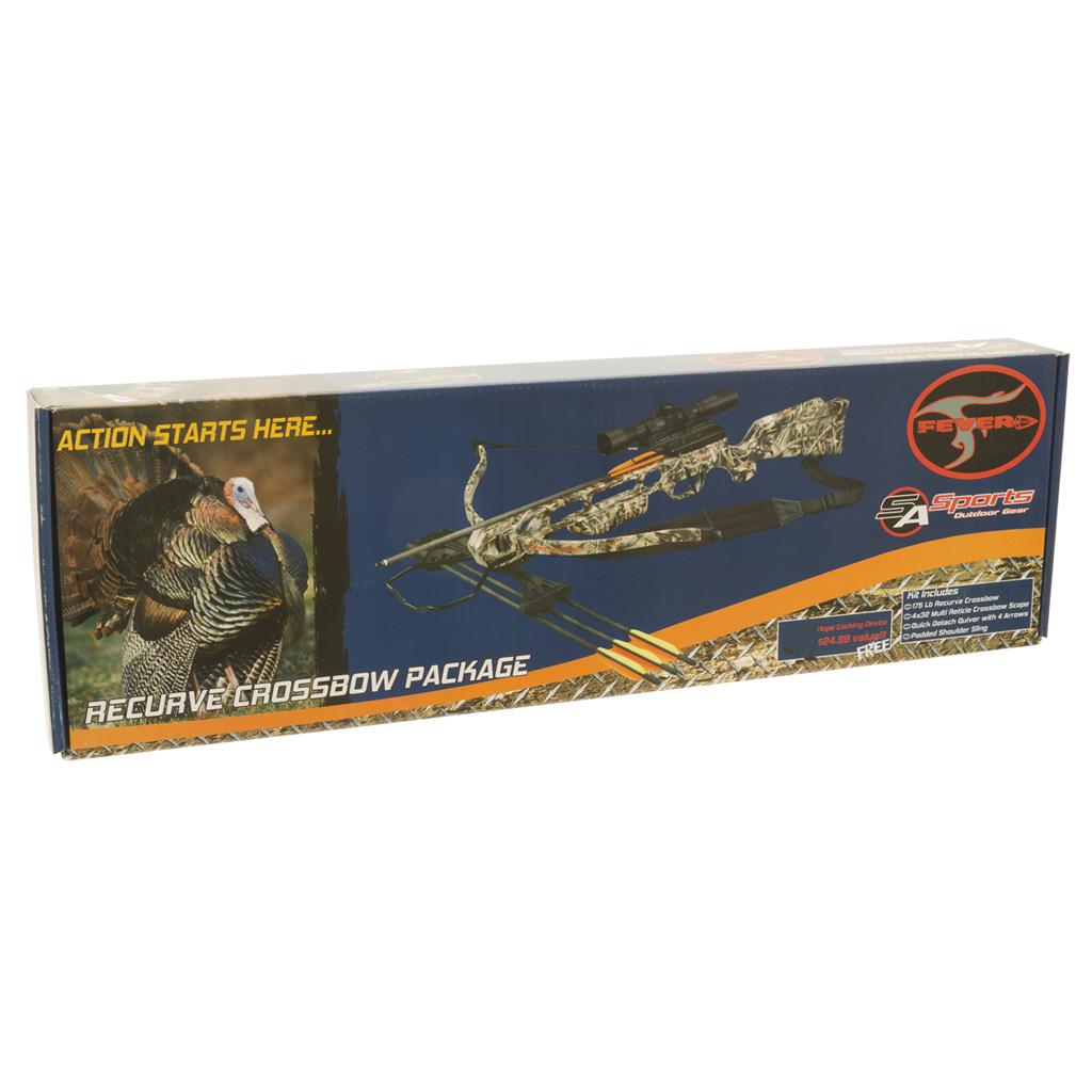 SA Sports Fever Crossbow Package Kryptek Camo